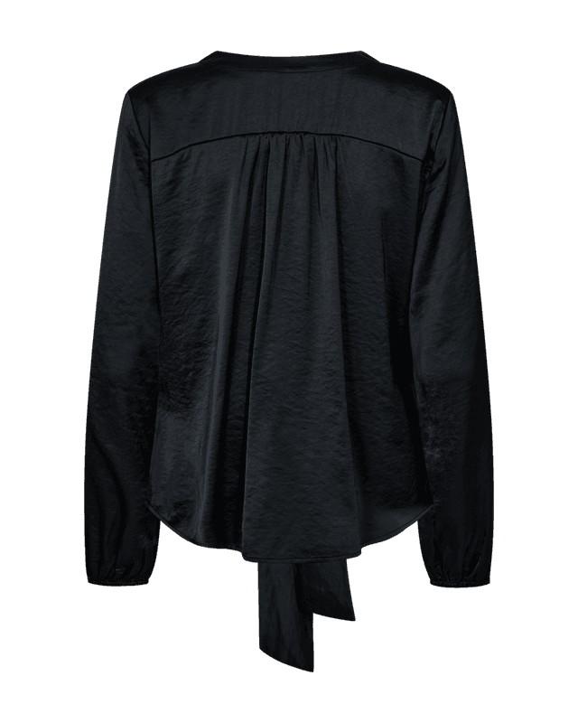 Dove Blouse Sateen Black