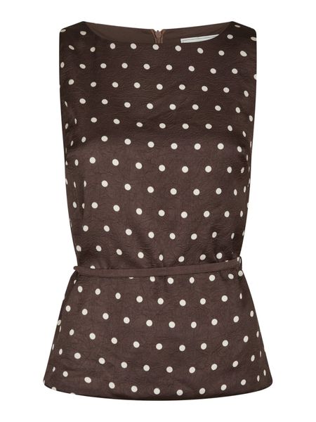 Hovedbilde Nassa Big Dot Top Dark Brown