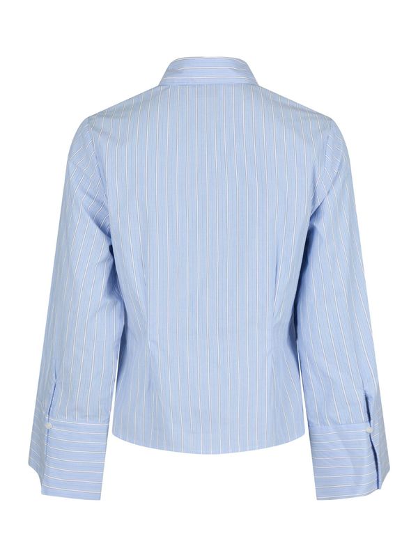 Rosa Stripe Shirt Light Blue