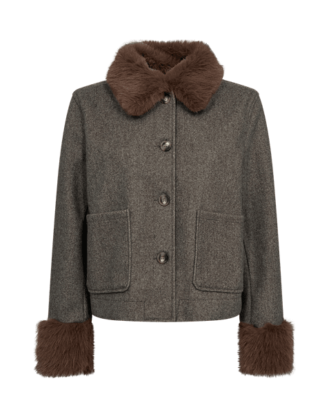 Hovedbilde Yanna Jacket Morel Melange