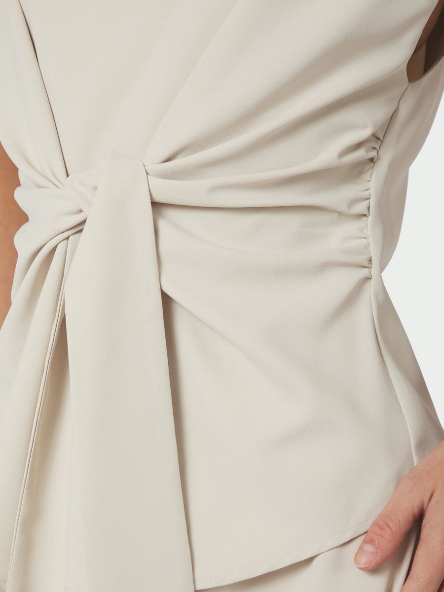 Katarim Crepe Top Ivory