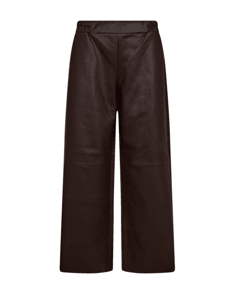 Hovedbilde Veggy Pants Faux Leather Coffee Bean
