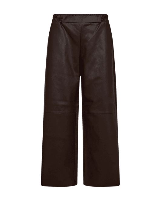 Hovedbilde Veggy Pants Faux Leather Coffee Bean