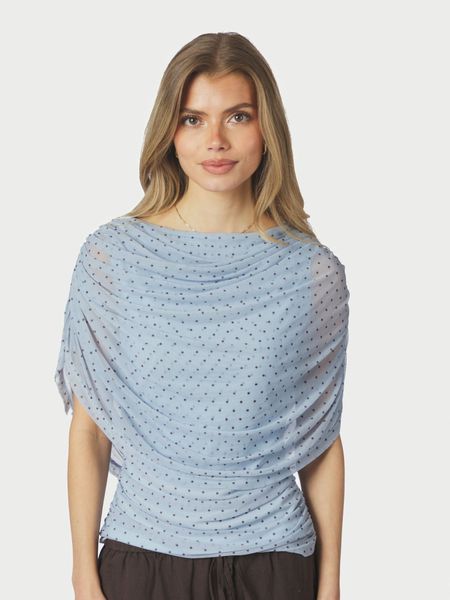 Hovedbilde Cottuna Dot Drapy Mesh Top