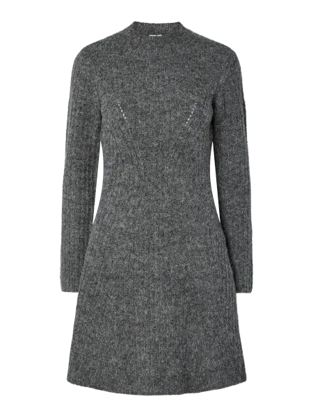 Hovedbilde YasDolly Knit Dress Medium Grey Melange