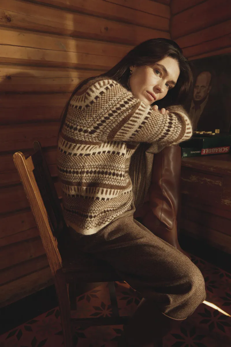 Lumi Knit Dark Brown