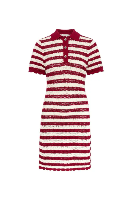 Hovedbilde Emery Dress Berry Stripe