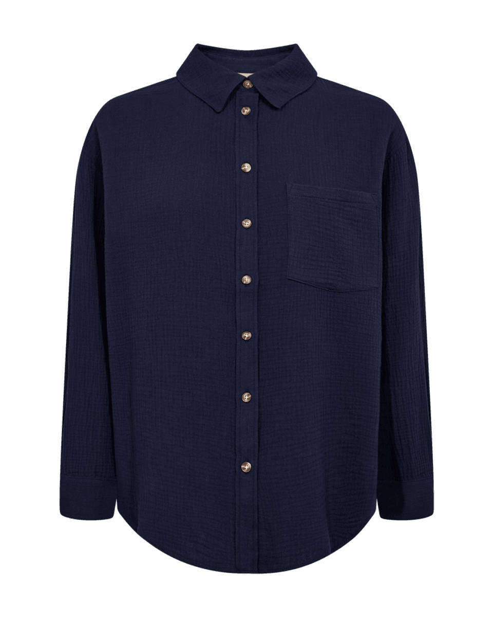Esmingo Shirt Navy Blazer